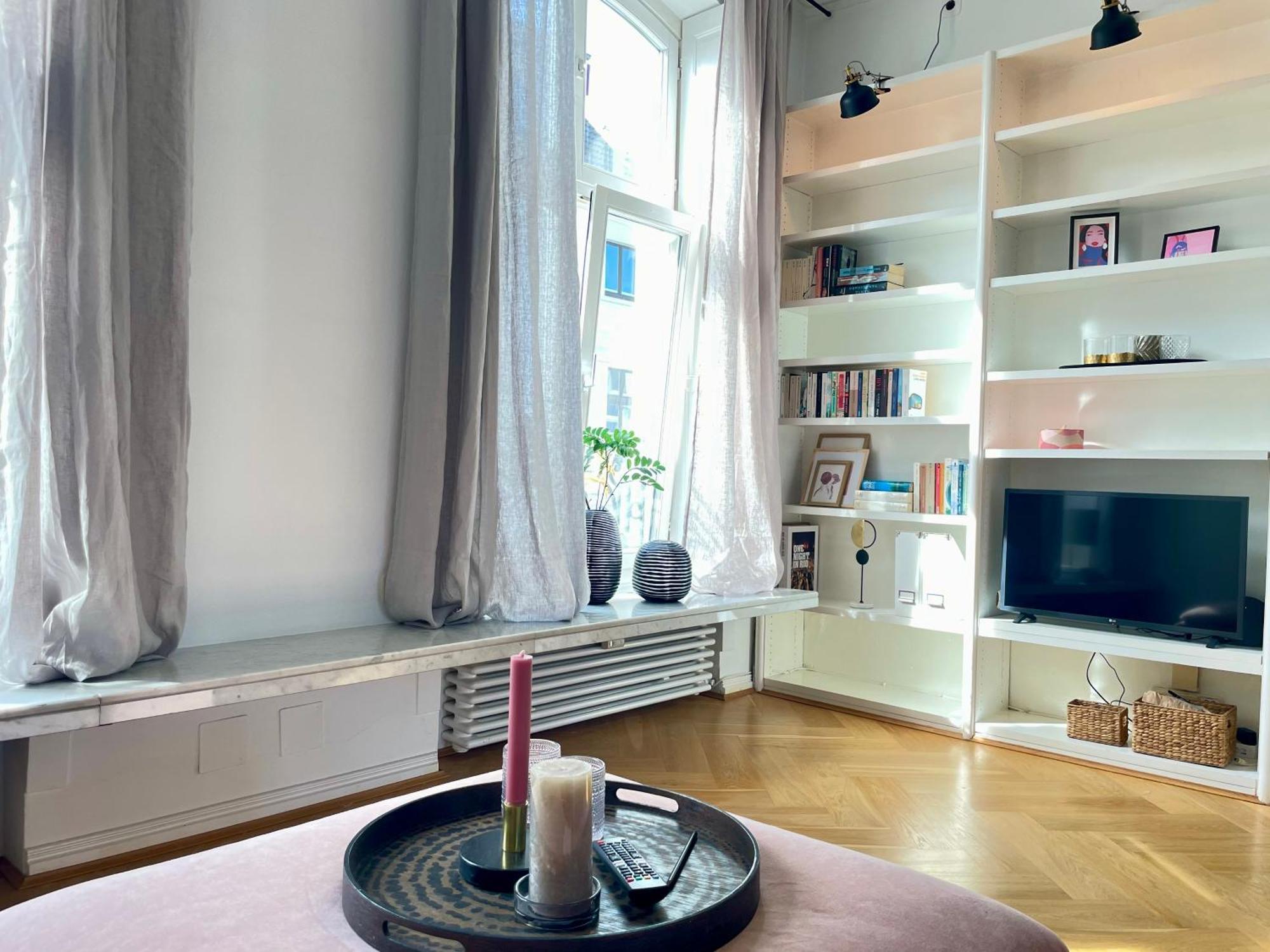 Helle Altbauwohnung Mit Balkon Im Briller Viertel Вупперталь Экстерьер фото